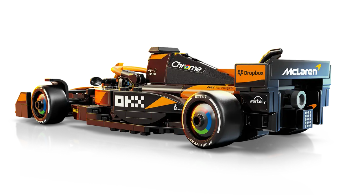 LEGO® Speed Champions McLaren F1 – Modern racecadeau voor Formule 1-fans