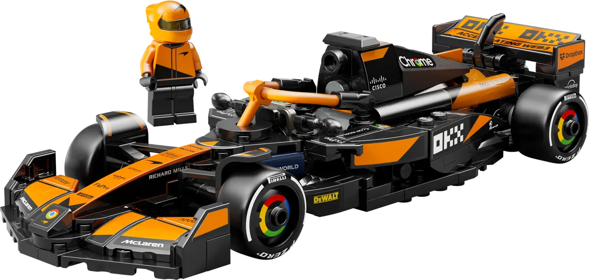 LEGO® Speed Champions McLaren F1 – Modern racecadeau voor Formule 1-fans