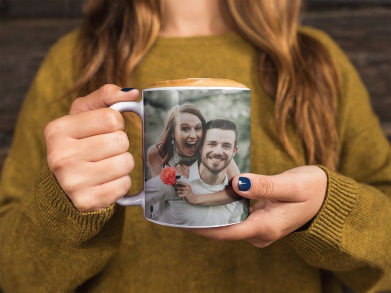 Mok 320ml met foto - keramisch - zelf ontwerpen