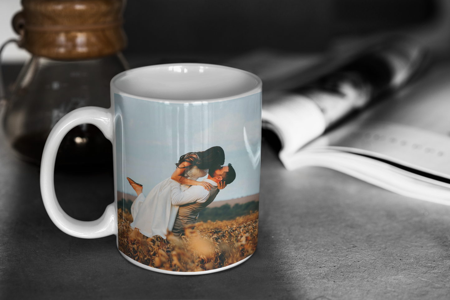 Mok 320ml met foto - keramisch - zelf ontwerpen