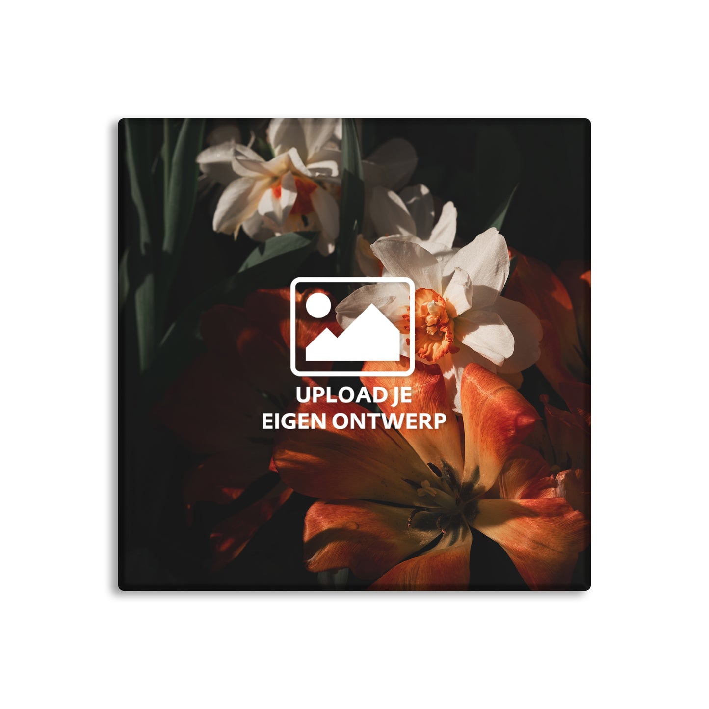 Tegeltje met foto 11x11cm of 15x15cm - Ontwerp zelf