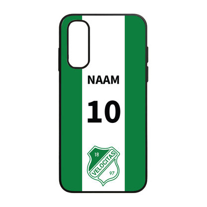 Velocitas 1897 telefoonhoes iPhone - met je eigen naam en nummer