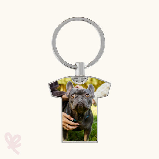 Sleutelhanger shirtvorm - met foto