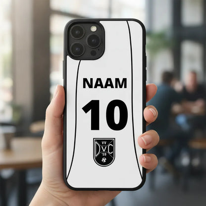 iPhone Telefoonhoesje DVC - Naam - Nummer