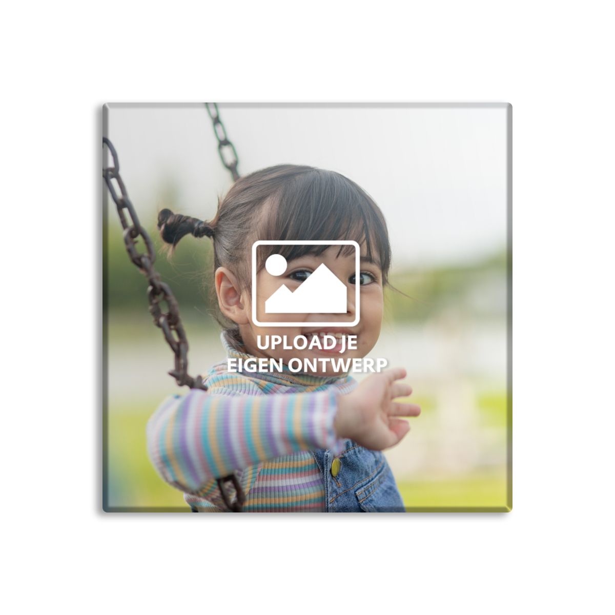 Tegeltje met foto 11x11cm of 15x15cm - Ontwerp zelf