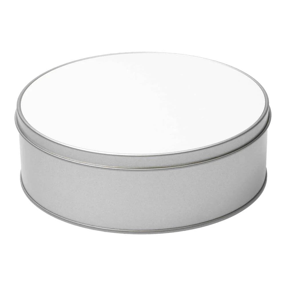 Koekblik met foto - rond - 155x50mm
