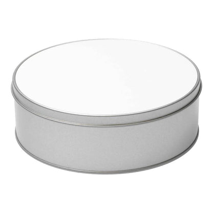 Koekblik met foto - rond - 155x50mm