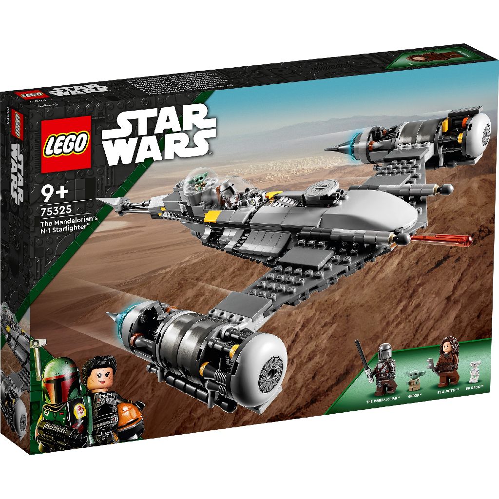 LEGO® Star Wars™ The Mandalorian’s N-1 Starfighter 75325 – Iconisch cadeau voor fans
