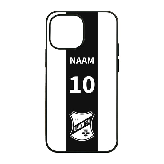 v.v. Drachten telefoonhoes iPhone - met je eigen naam en nummer